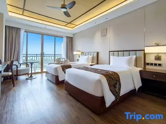 Luxury Double room with sea view (twin beds)