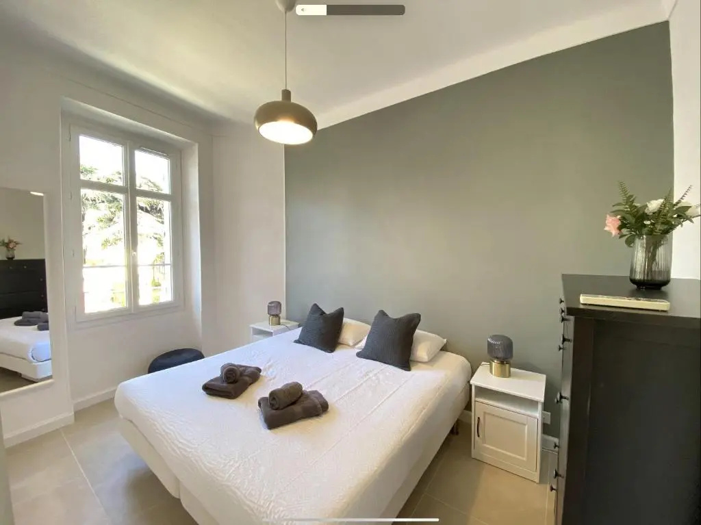 Nice 2 bedrooms Meynadier at 2 min Beach/Palais