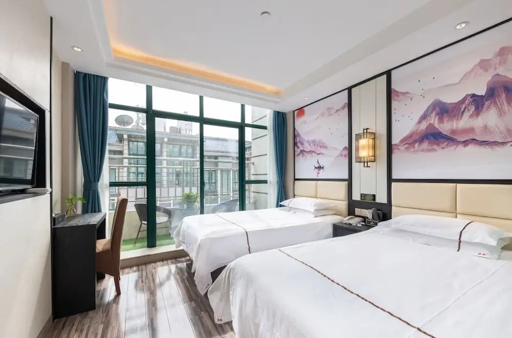 Yiwu Luck Bear Hotel - Chambres