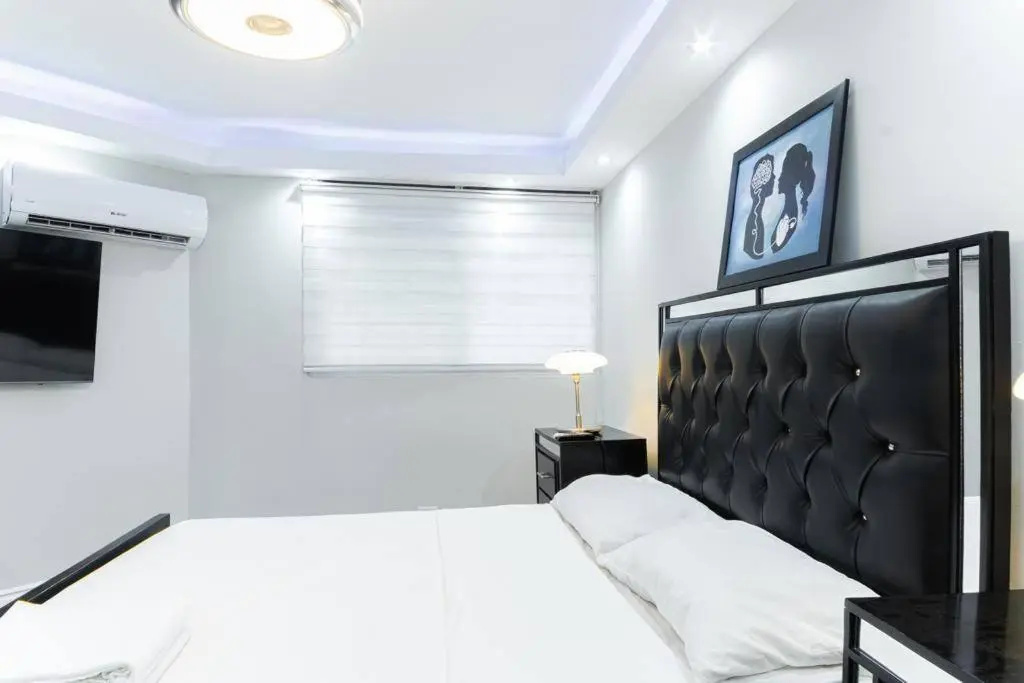 Exotic blue apartment, Próximo Downton Mall .DR