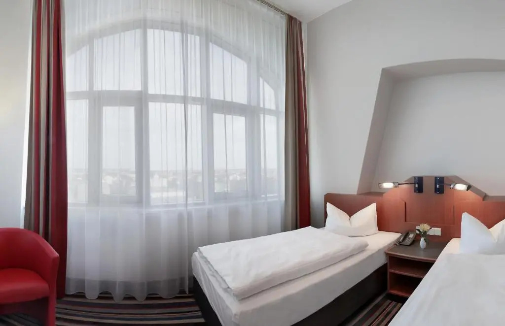 H+ Hotel Leipzig - Chambres