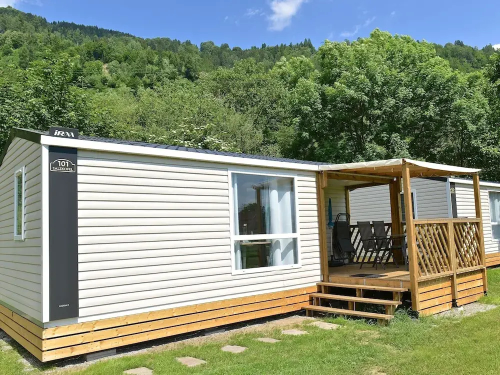Mobile Home in Sachsenburg by River Drau
