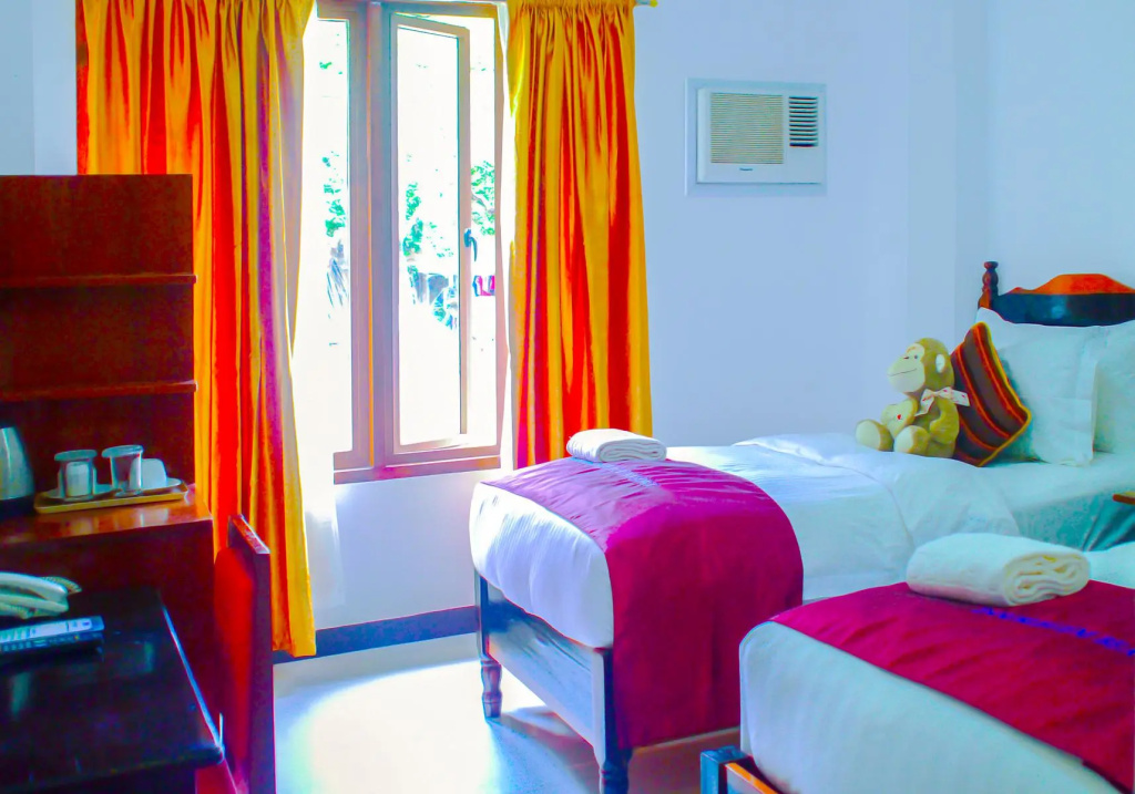 Standard Double room with view (twin beds)