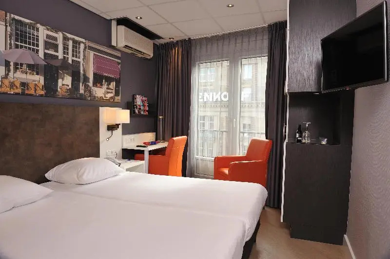 Hotel Amsterdam De Roode Leeuw - Chambres