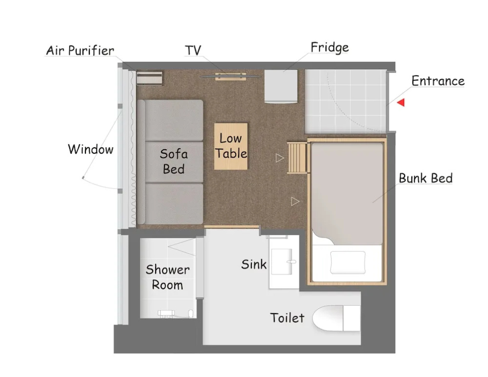 Grand Hostel Ldk Tokyo Nishikasai 사진 14