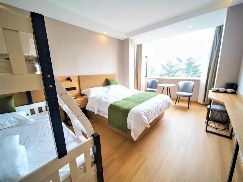 Green Tree Inn Express Qingdao Railway Station Zhanqiao Yacht Wharf - Chambres