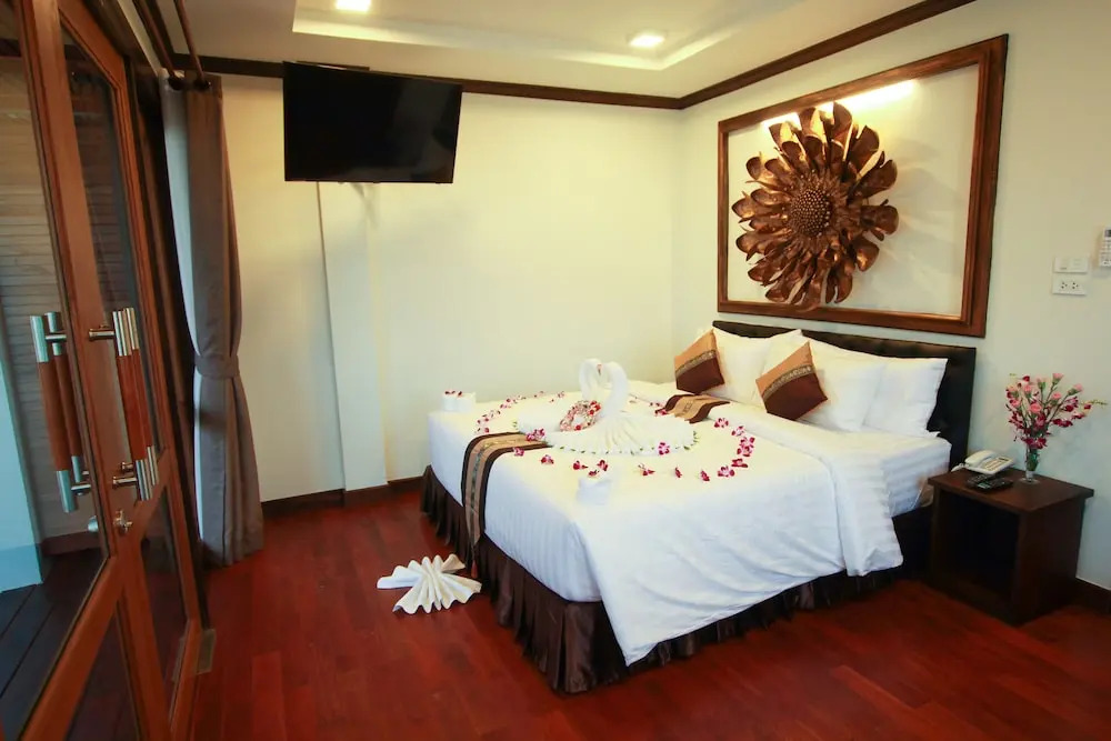 Двухместный номер Deluxe с красивым видом из окна двуспальная кровать в Cabana Lipe Beach Resort