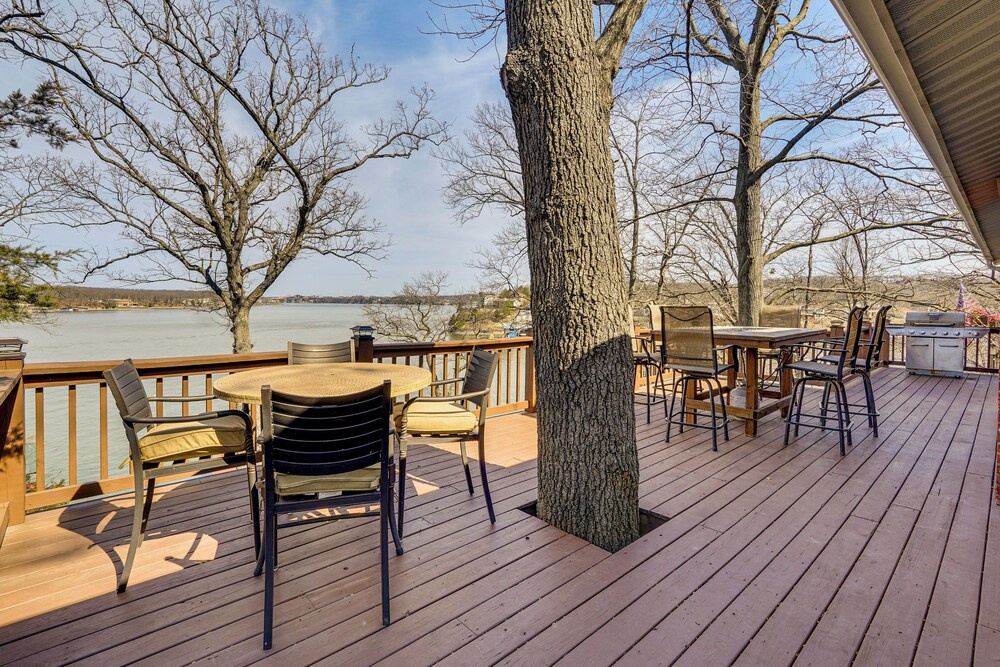 Group Getaway! Osage Beach Escape w/ Private Dock
