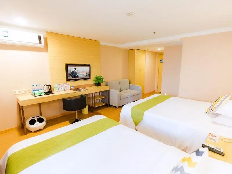 GreenTree Inn Shanghai Guangxin Road Tongji Hospital Express Hotel - Chambres