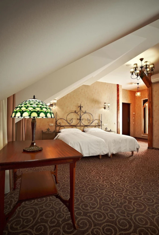 Семейный люкс односпальная кровать в Hotel Justus