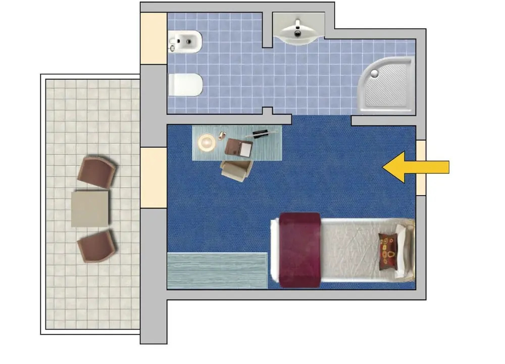 Hotel Meridianus - Chambres