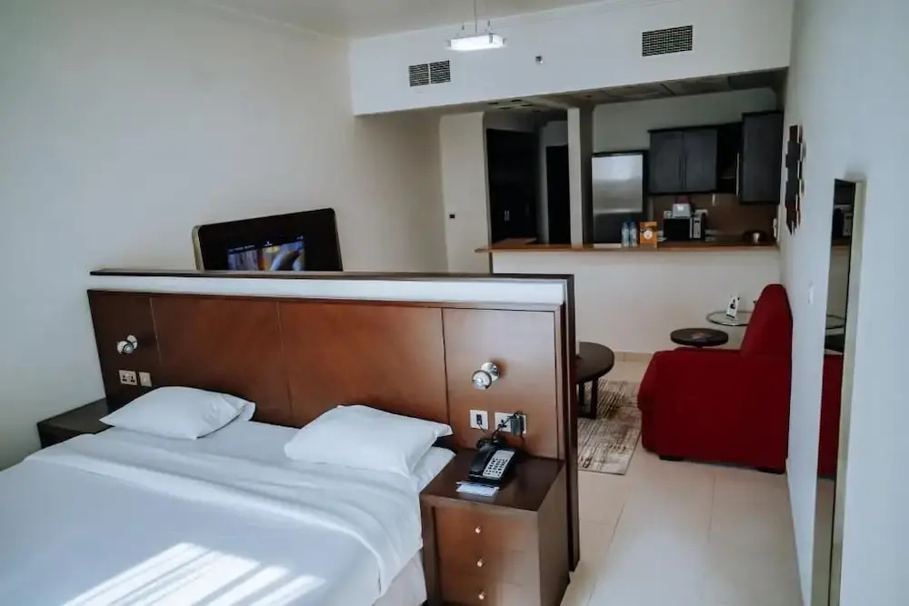 Двухместные Студио Апартаменты (двуспальная кровать) в Mena Aparthotel Albarsha