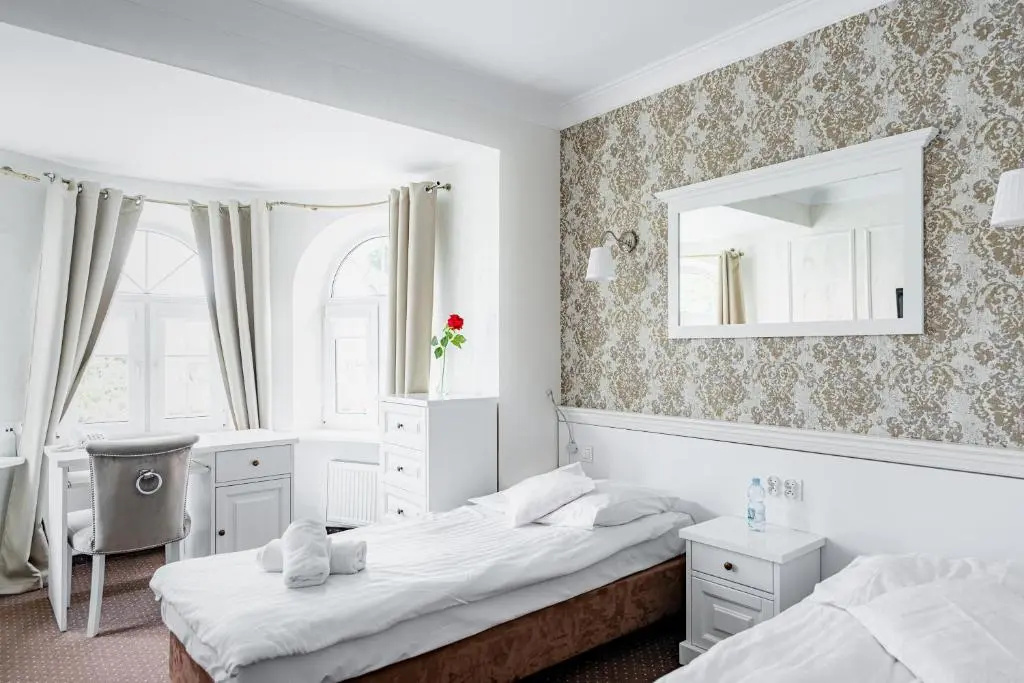 Dom Goscinny Bialy Dworek - Chambres