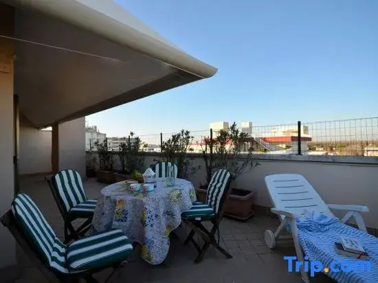 Warm Two-Room House with Spacious Sea View Terrace