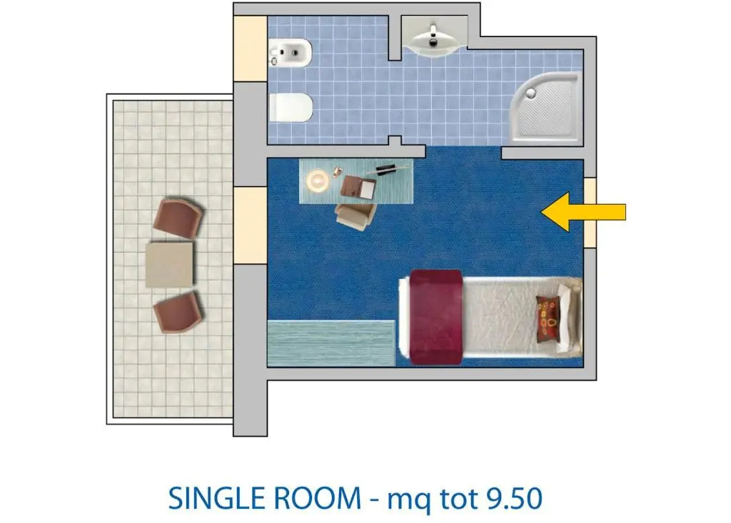 Hotel Meridianus - Chambres