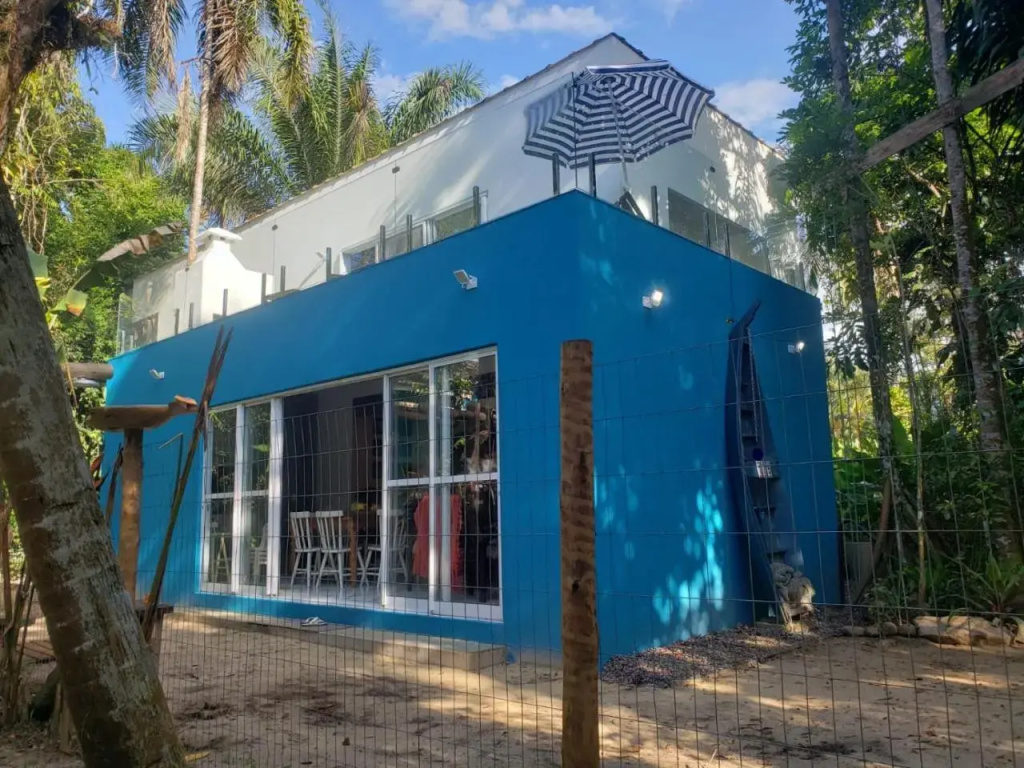 Casa do barco azul em ubatumirim