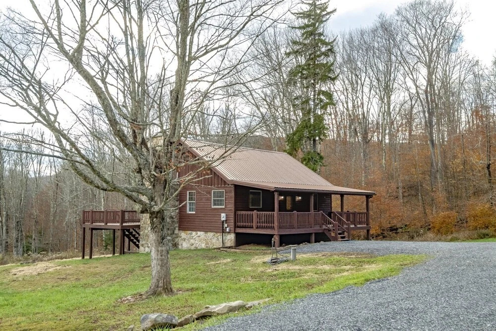 Cottage with balcony
