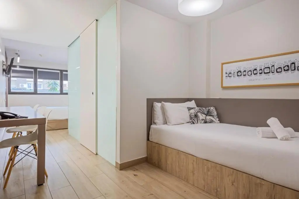 Aparthotel BCN Montjuic - Chambres