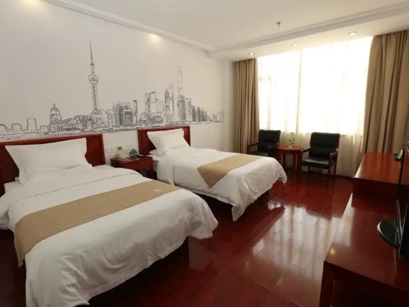 GreenTree Inn Tianjin Wuqing Distric Bohai Market - Chambres