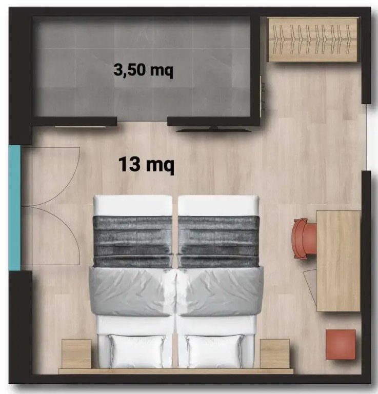 Comfort Double room (full double bed)