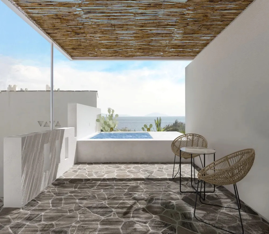 Superior Family Suite with balcony and with sea view
