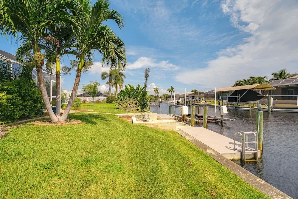 Canal-front Home w/ Boat Lift in Cape Coral!