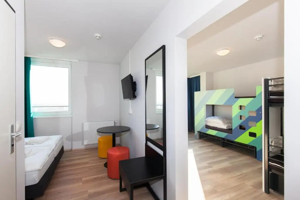 A&O Prague Rhea - Chambres