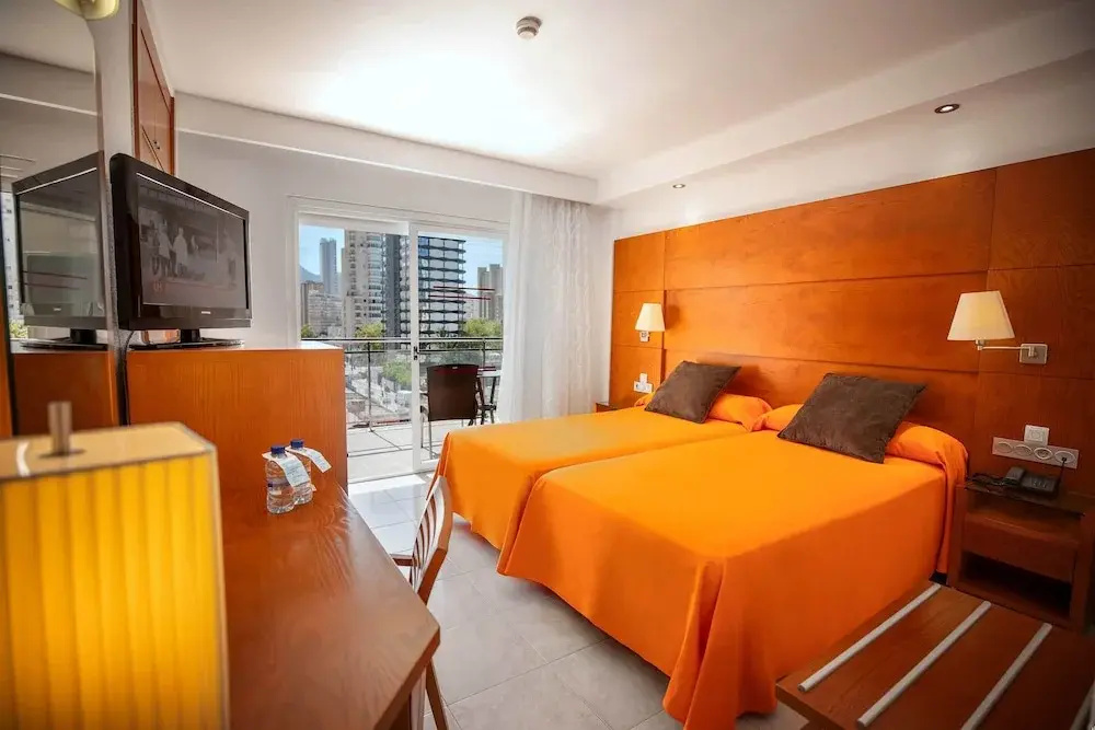 Standard Double room with balcony and with pool view (full double bed)