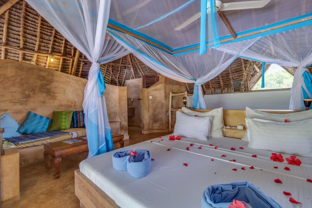 Green and Blue Ocean Lodge by null