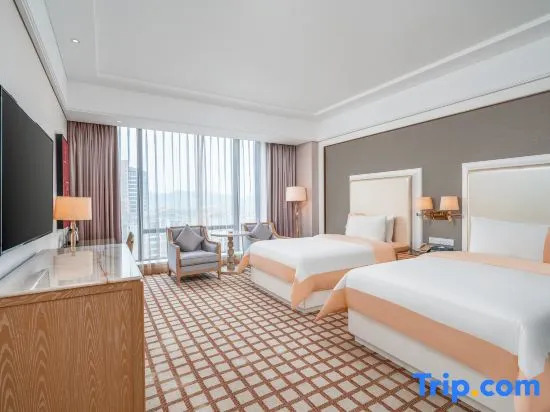 Двухместный номер Deluxe 2 отдельные кровати в Mingzuo Hotel Zhongshan