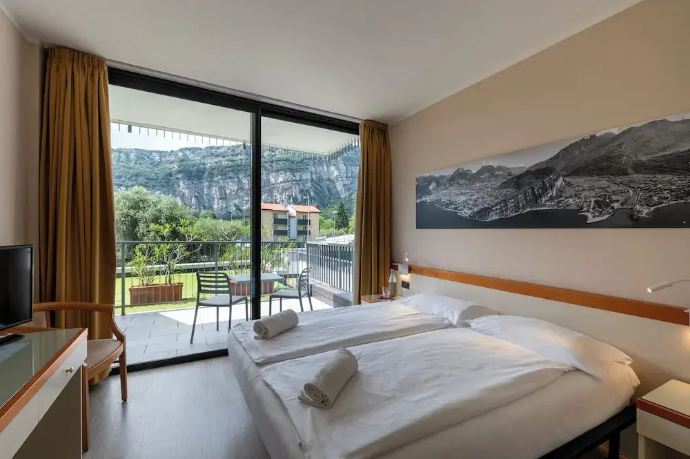 Economy room with balcony and with mountain view
