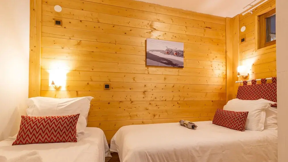 Madame Vacances- Résidence Les Jardins de la Vanoise - Chambres