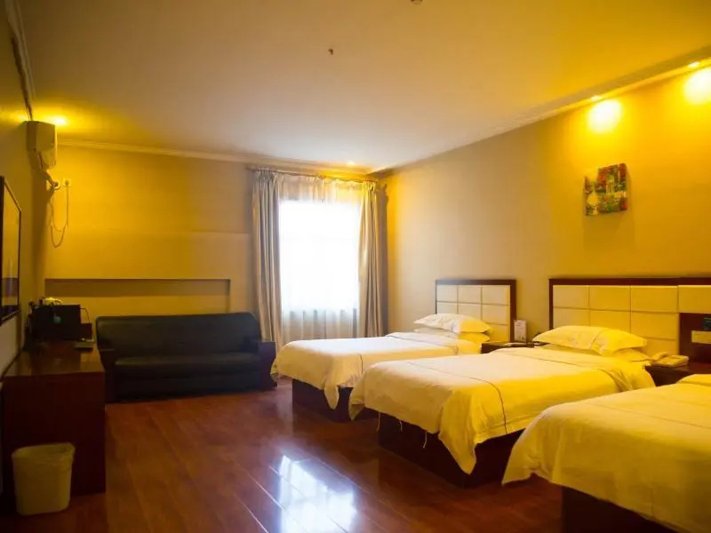 GreenTree Inn Shanxi Luliang Fengshan Road Central Park Express Hotel - Chambres