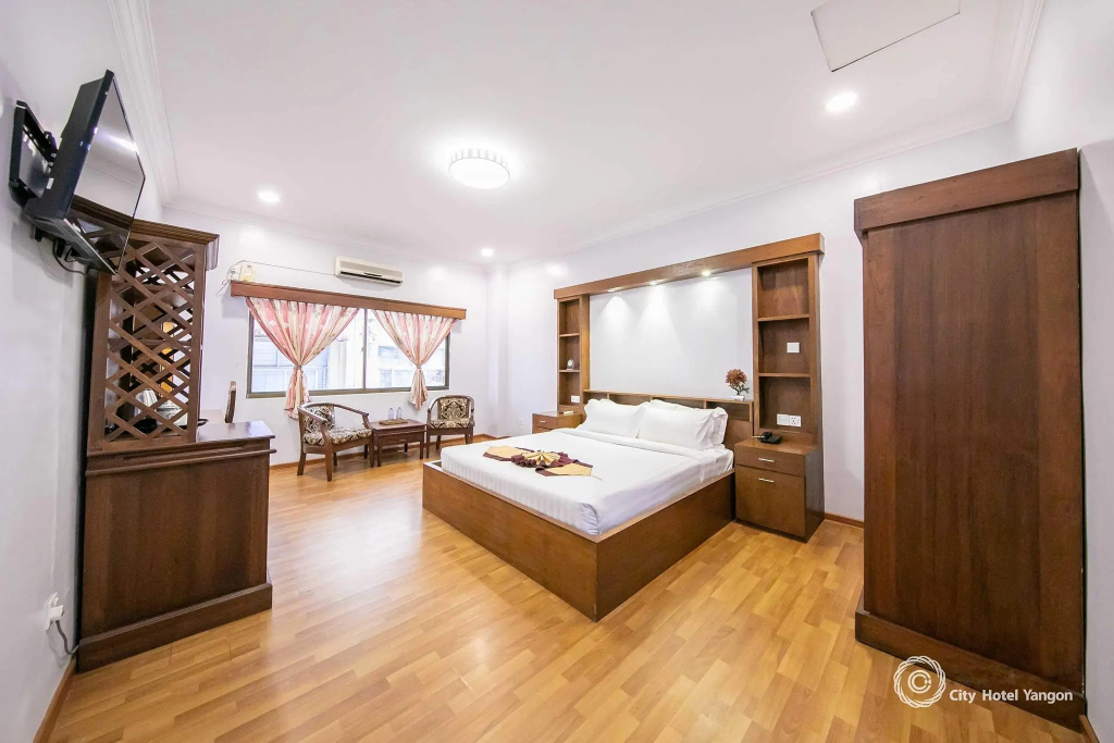 City Hotel Yangon - Chambres