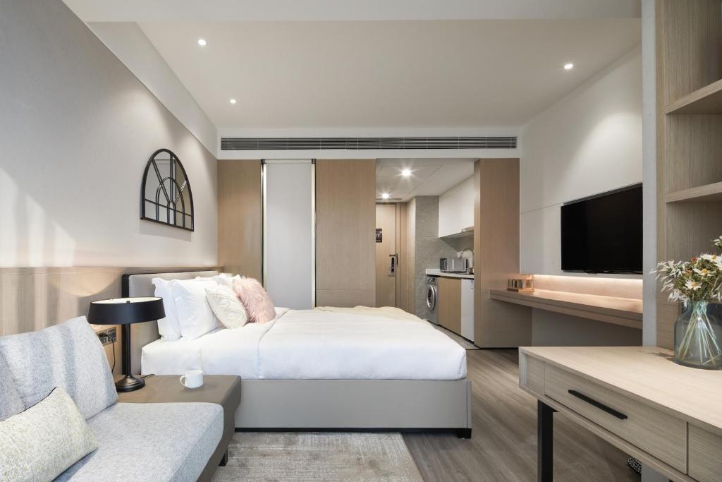 Студия Deluxe в Chongqing Yitang Hotel