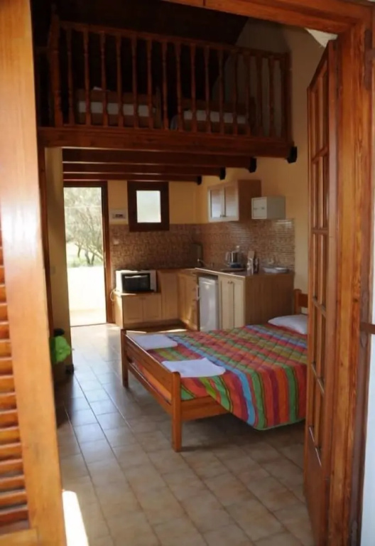 Studio with balcony
