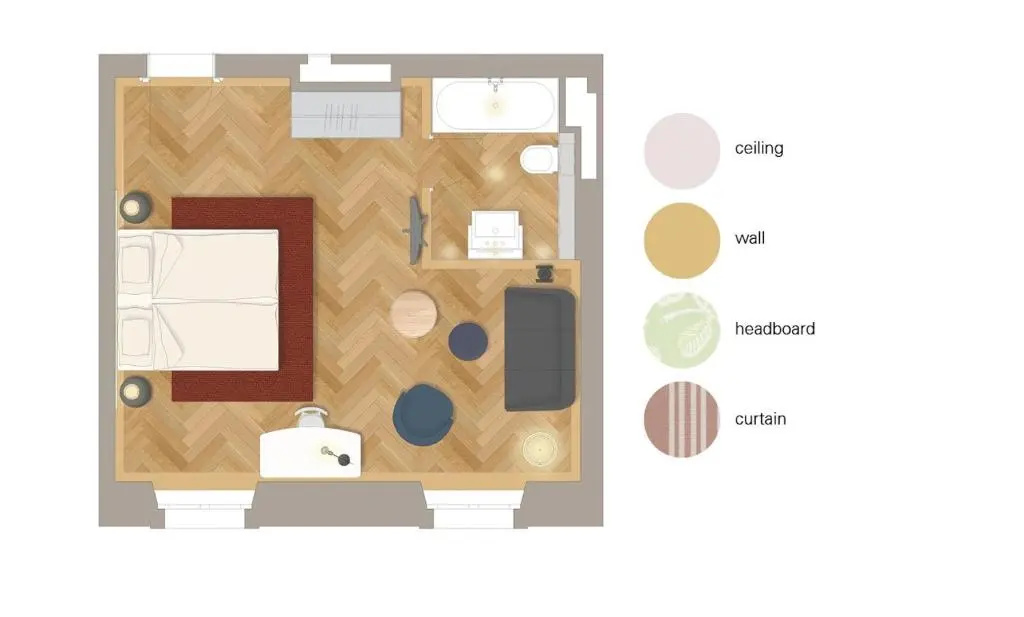 Alma Hotel - Boutique hideaway by the lake with rooftop and ladies-only wellness - Chambres