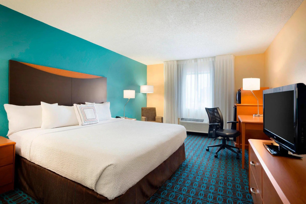 Fairfield Inn & Suites Fort Worth University Drive - Chambres