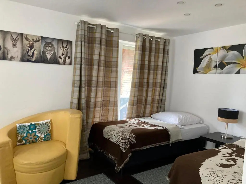 Modern House Gehrden - Chambres