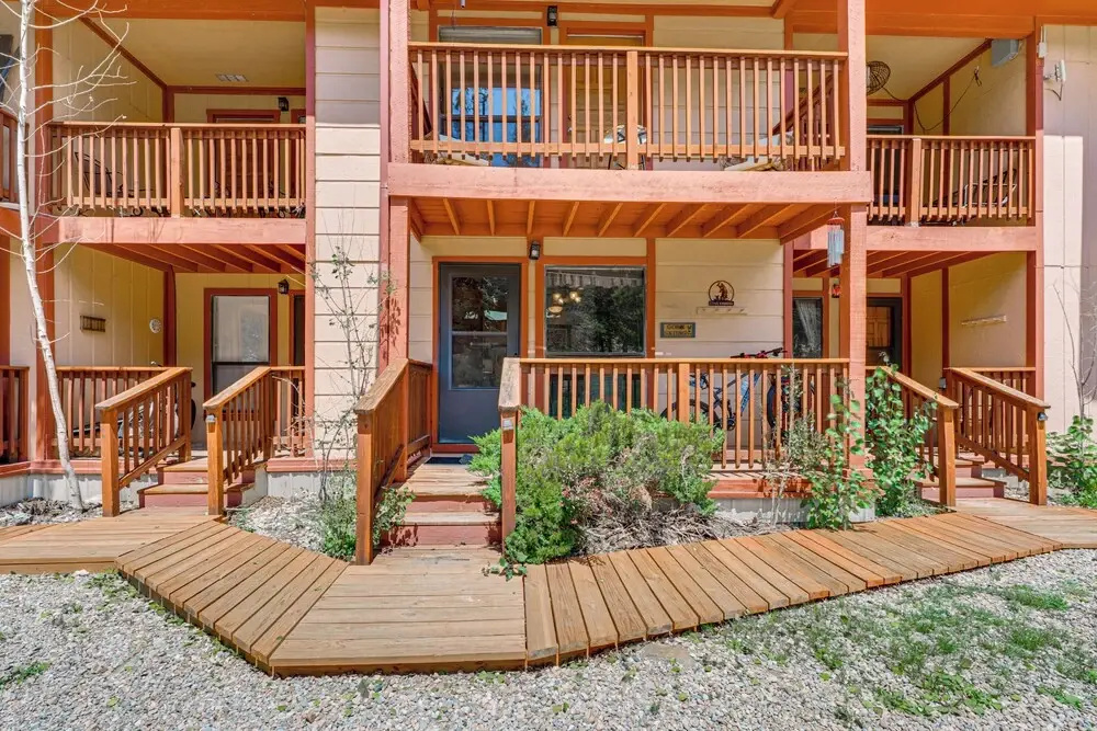 Bike, Hike & Ski: Creek-view Condo in Red River!