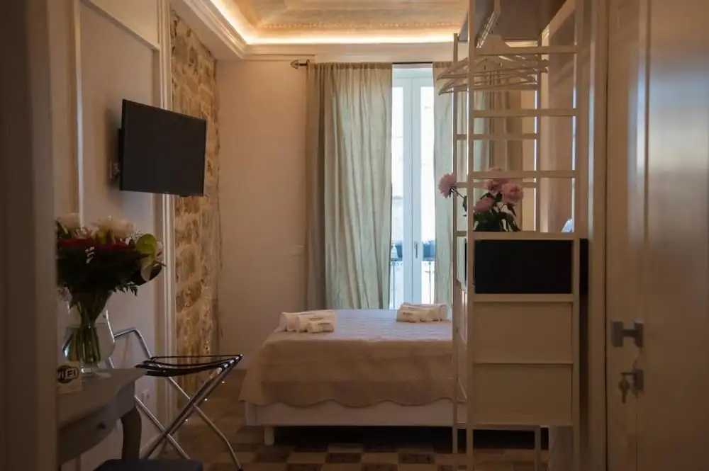 Standard Double room with balcony and with garden view (full double bed)