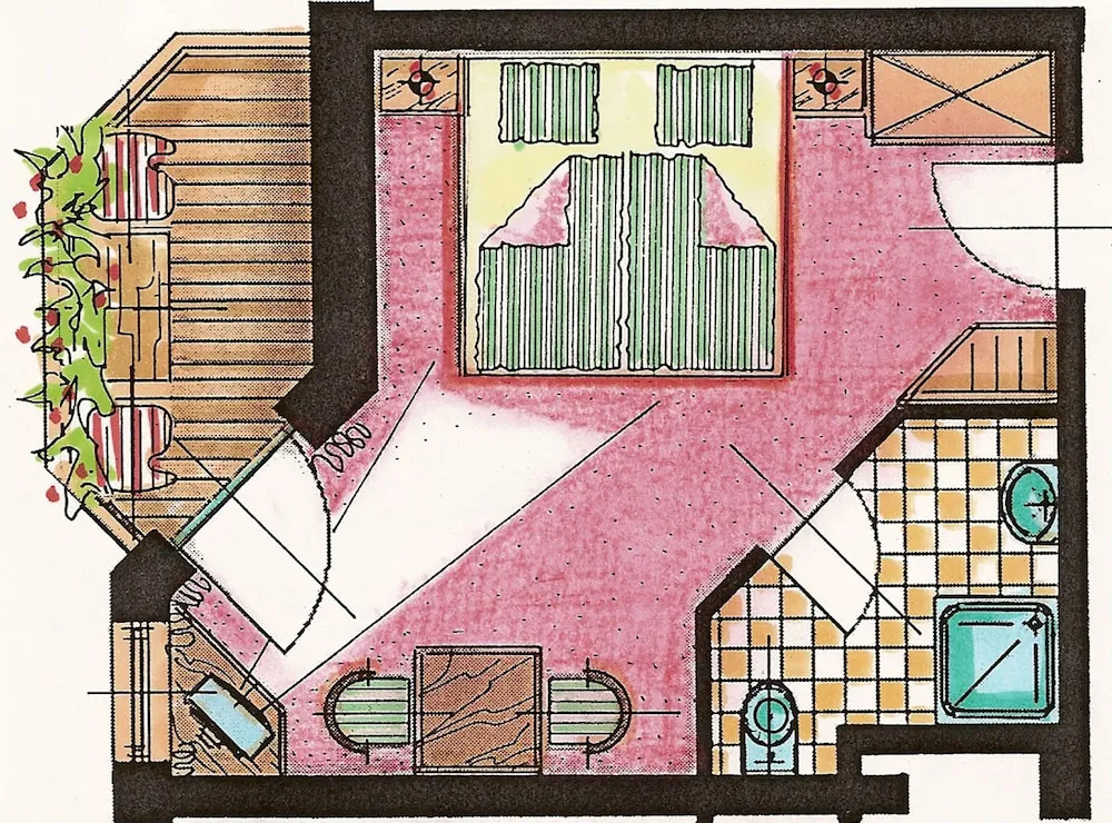 Naturhotel Outside - Chambres