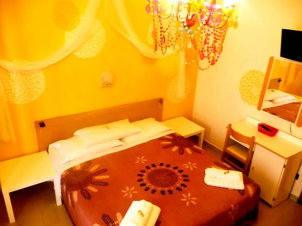 Трёхместный номер Standard с балконом в Riccione Beach Hotel