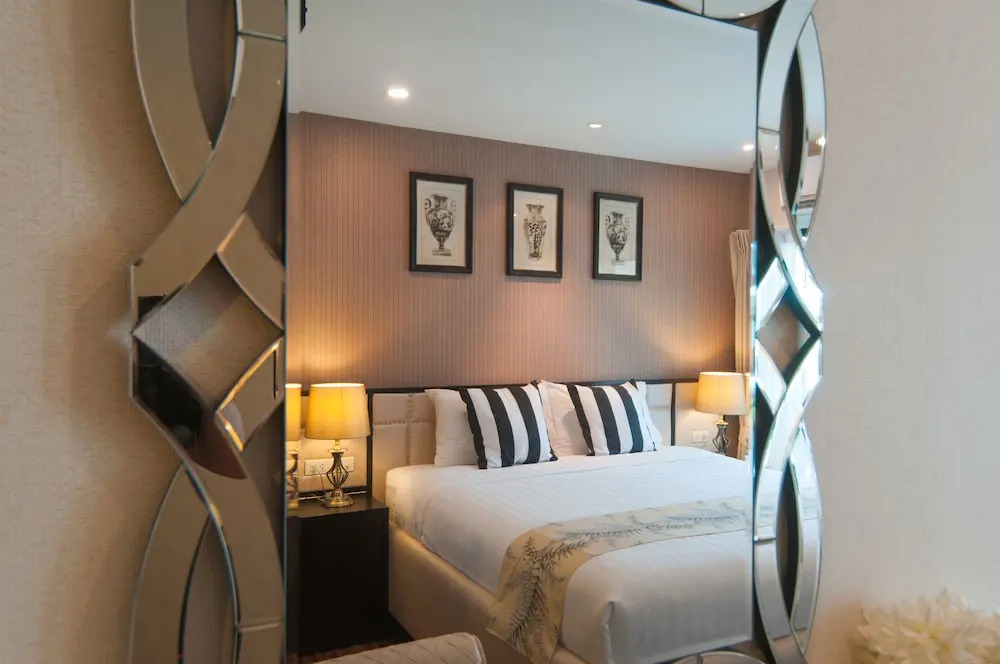Двухместный номер Luxury двуспальная кровать в The Title KR Beach Condotel Rawai Phuket