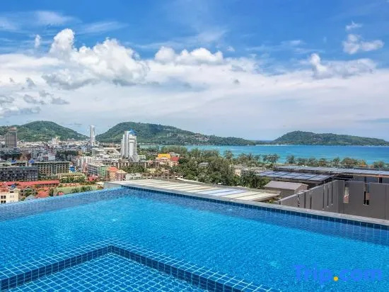 U606 - Convenient Patong apt for 3 ppl, pool & gym