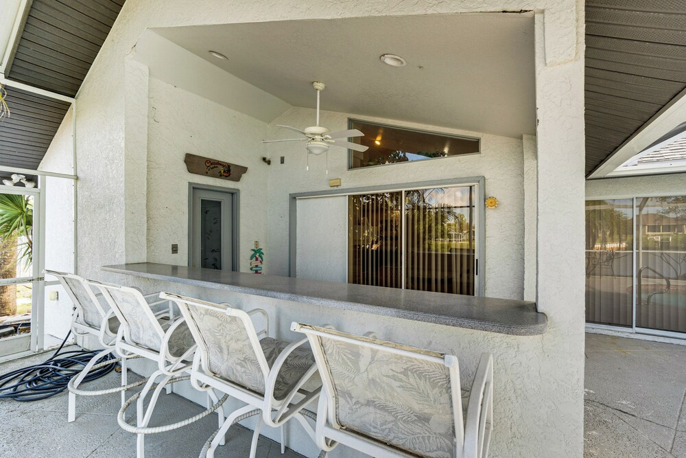 Canal-front Gem w/ Private Dock in Port Charlotte!