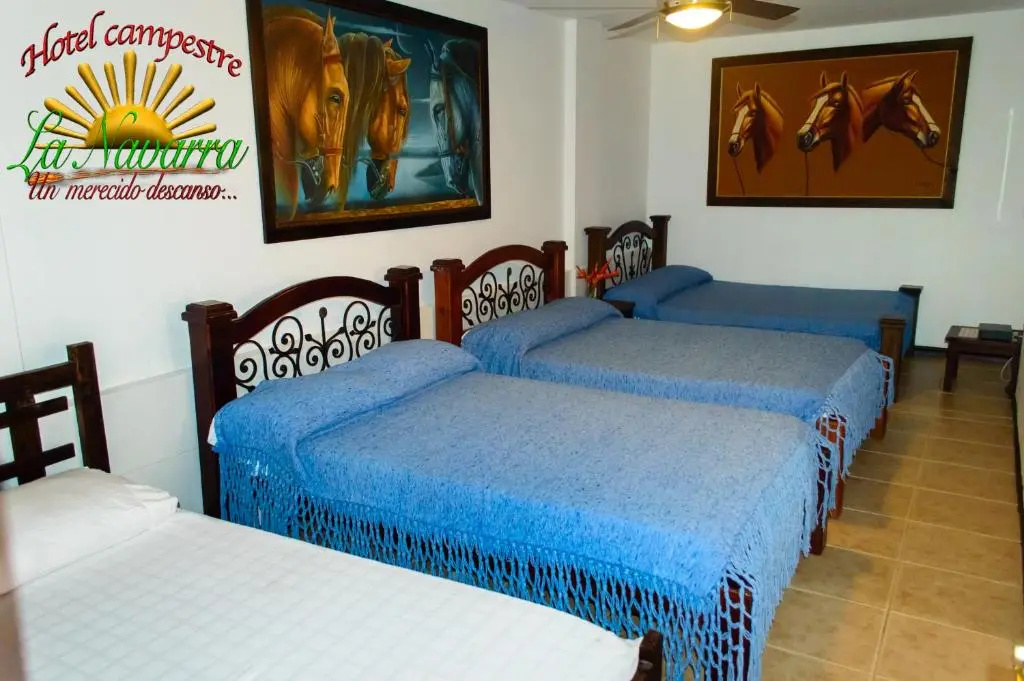 Hotel Campestre La Navarra - Chambres