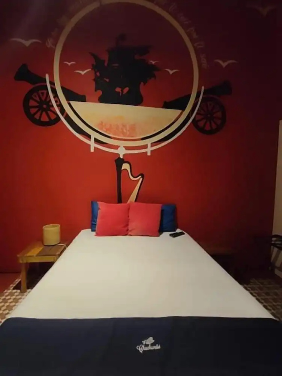 Standard Double Basement room full double bed