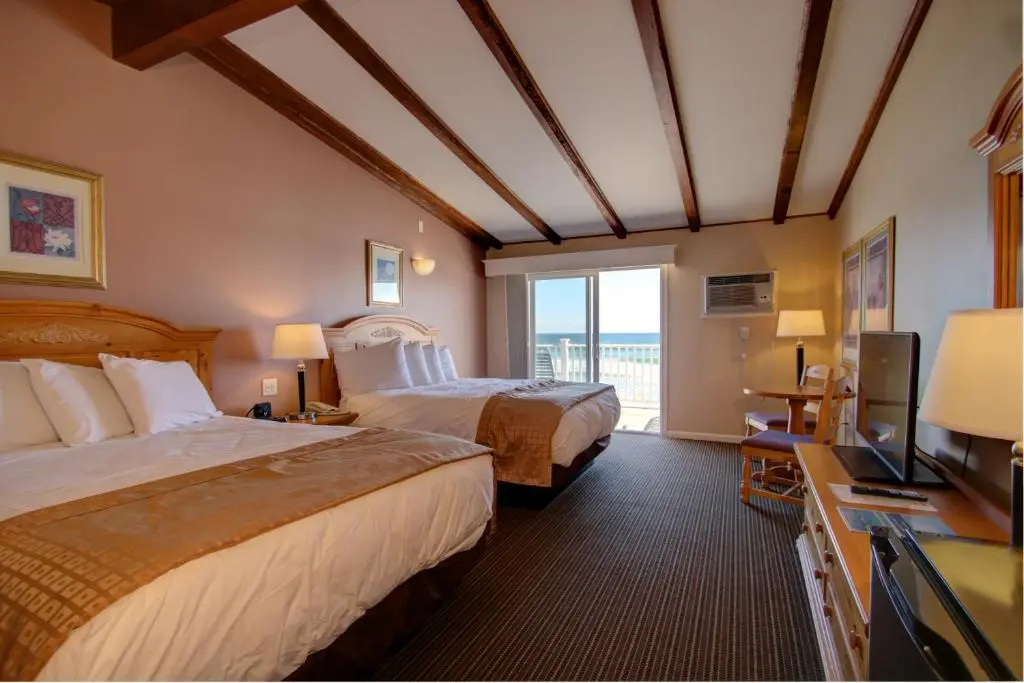 Standard Double room oceanfront (full double bed)