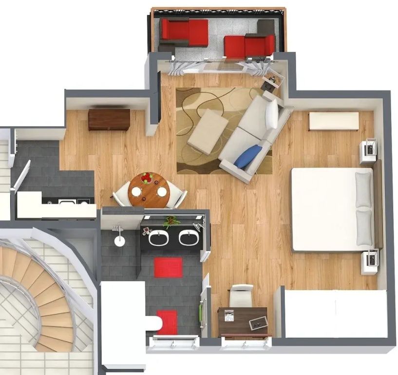 Deluxe Studio with balcony